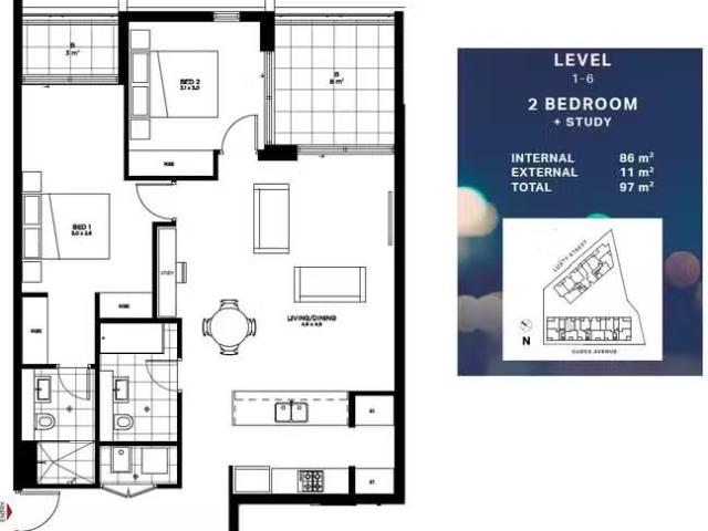 Deal! 303/30 Guess Avenue, Wolli Creek NSW 2205