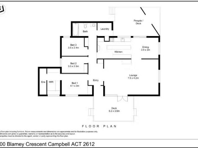 Just in! 3 BR 100 Blamey Crescent, Campbell House for rent Li.