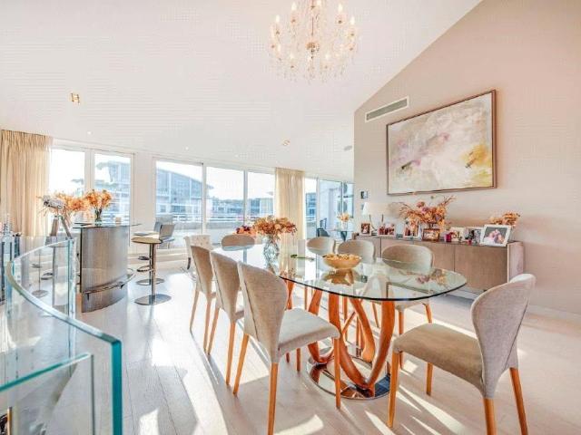 Chelsea Crescent, Chelsea Harbour. 3 bed flat to rent £14,000 pcm £3,231 pw