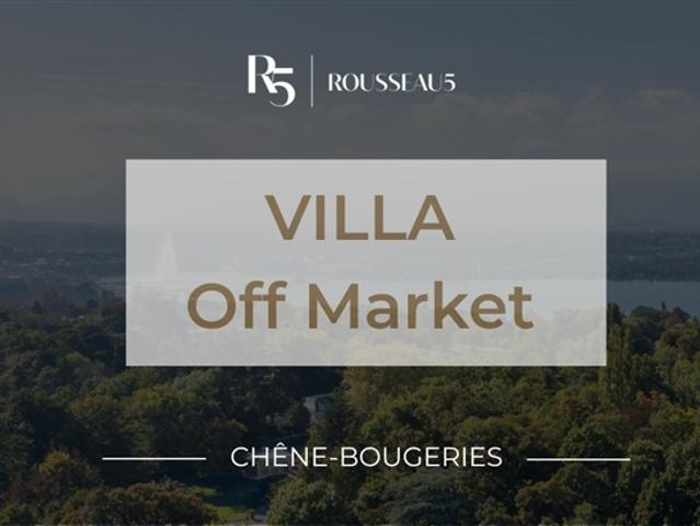 Chêne Bougeries Freistehende Villa – Alleiniger Agent