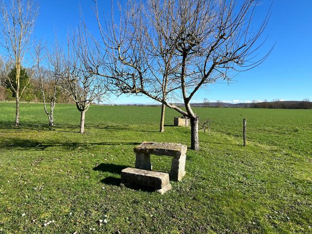 Hameau de la Gare commune de Chenevrey et Morogne vers Marnay