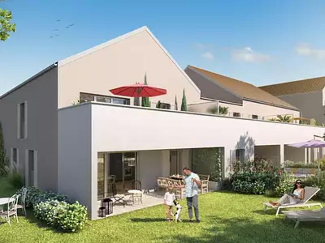 Chenôve 21300 Programme neuf maison neuf à vendre 4 pièces LMNP TVA 5,5%