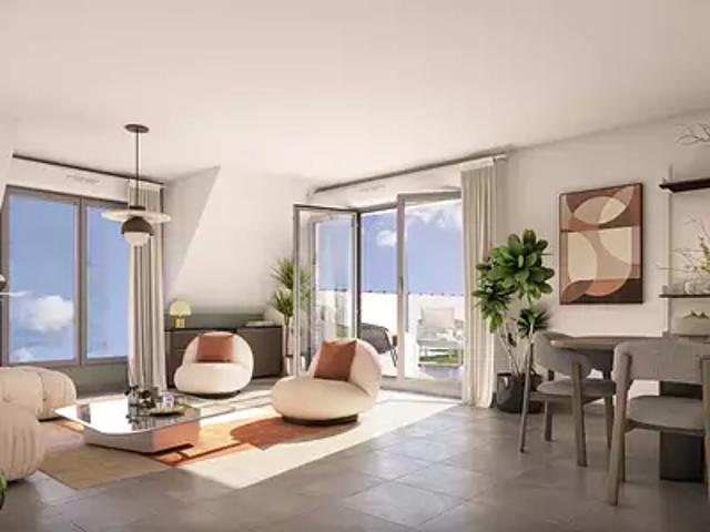 Chennevières sur Marne 94430 Programme neuf appartement neuf à vendre t2 PTZ+ HQE NF