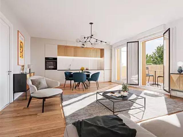 Chennevières sur Marne 94430 Programme neuf appartement neuf à vendre t3 BBC Pinel