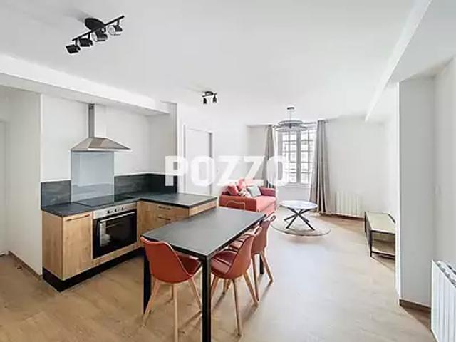 Cherbourg Octeville 50100 Location appartement 2 pièces t2 au dernier étage cave