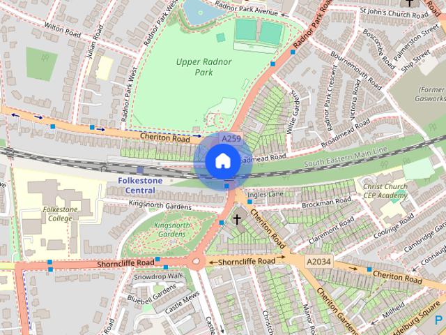 Cheriton Road, Folkestone