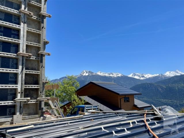 Chermignon, letzte 5.5 Zimmer Neubau Wohnung in Bau