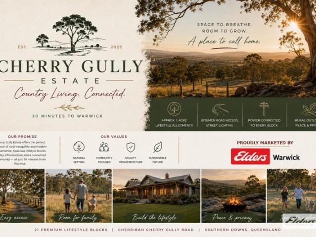 CHERRY GULLY ESTATE Space to breathe. Room to grow. A place to call home