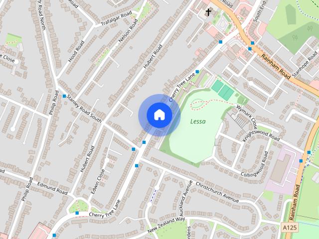 Cherry Tree Lane, Rainham, Havering, London, RM13
