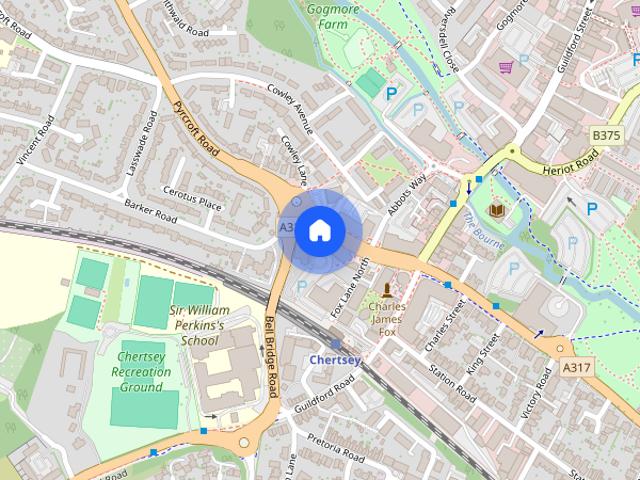 Chertsey, Surrey, KT16