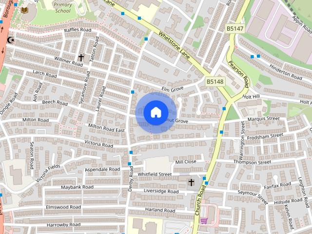 Chesnut Grove, Birkenhead, Wirral, Merseyside, CH42