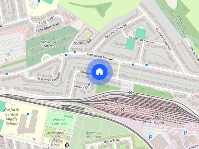Cheswick Drive, Newcastle Upon Tyne, NE3
