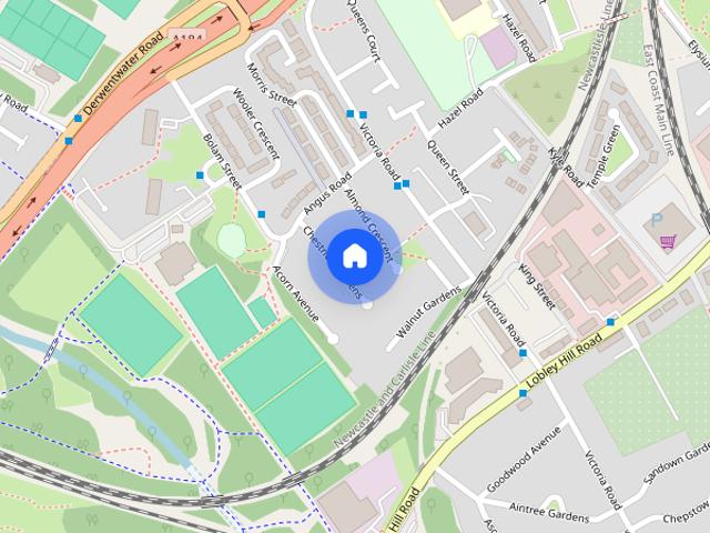 Chestnut Gardens, Gateshead