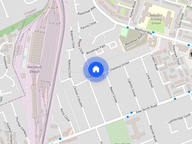 Chestnut Grove, Hainault IG6