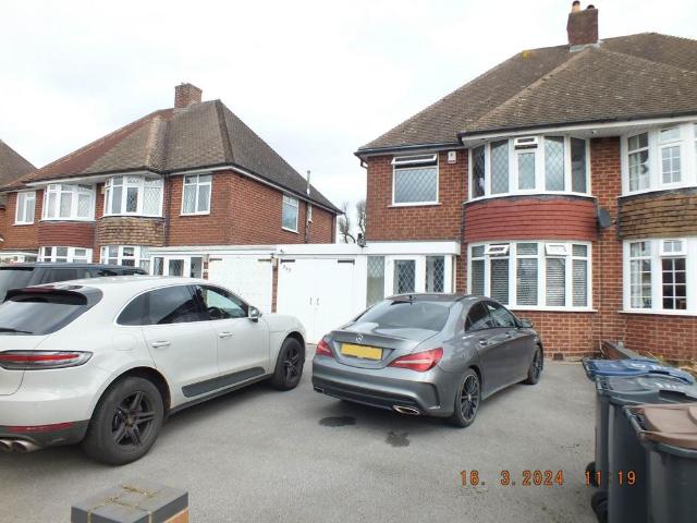 Chester Road, Birmingham 3 bed semi detached house to rent £1,495 pcm £345 pw
