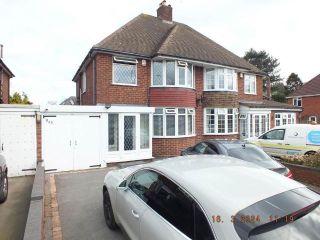 Chester Road, Birmingham 3 bed semi detached house to rent £1,625 pcm £375 pw