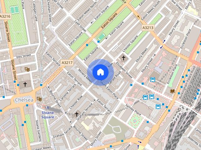 Chester Row, Belgravia, SW1W