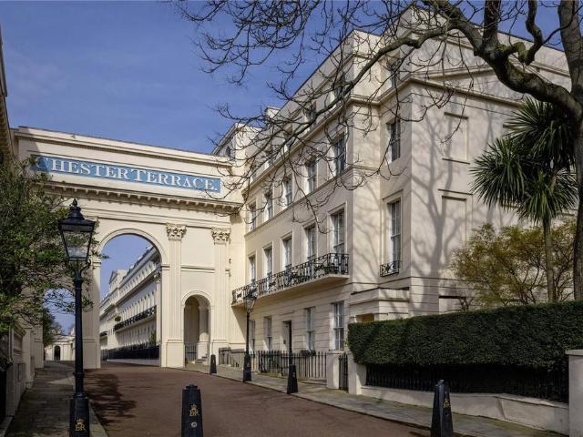 Chester Terrace, Regent's Park. 5 bed end of terrace house to rent £28,167 pcm £6,500 pw