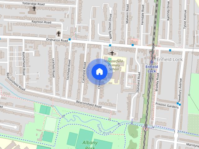 Chesterfield Road, Enfield, Greater London, EN3