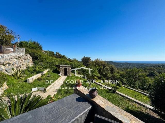 Chiatra, Casellu En Pierre Rénové Vue Mer Panoramique 84m² Chiatra