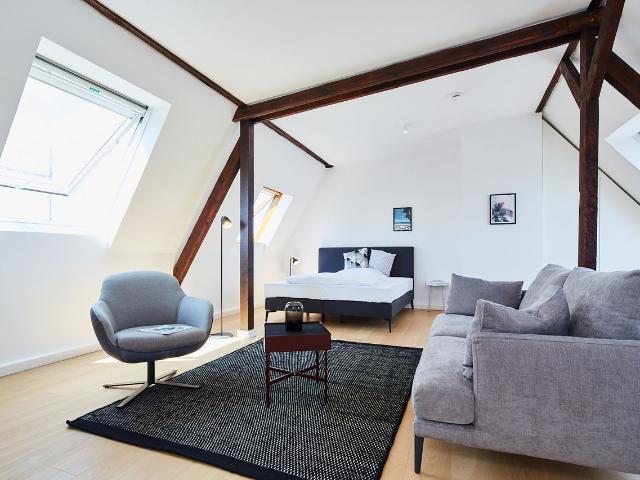 Chic and fashionable Penthouse apartment in the heart of Cologne, Koln Amsterdam Apartments for Rent
