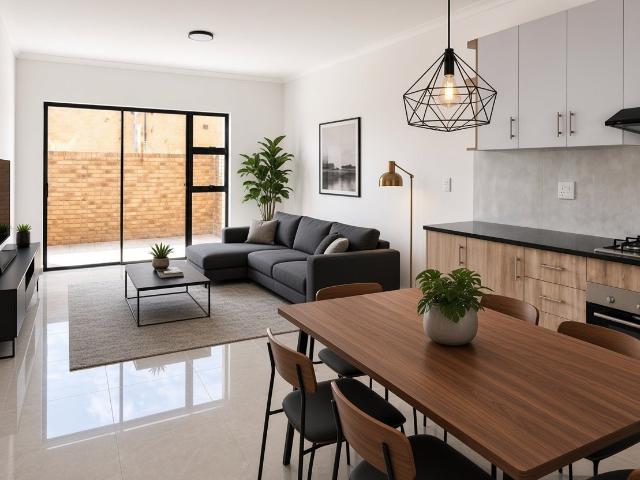 CHIC APARTMENT, witfield with a built in braai