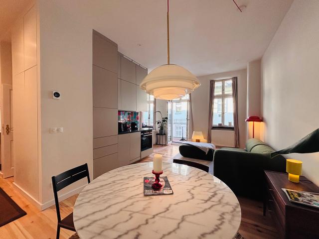 Chic Brand New Boutique Studio with Balcony in Trendy Prenzlauer Berg
