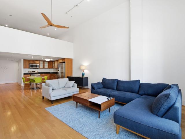 Chic Furnished SoMa Loft w/ Soaring Ceilings