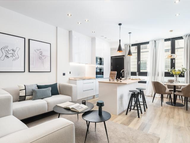 Chic ground floor apartment for rent in Madrid