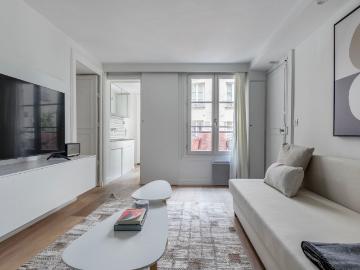 Chic Parisian One Bedroom Oasis Awaits You