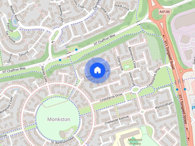 Chicksands Avenue, Monkston, Milton Keynes