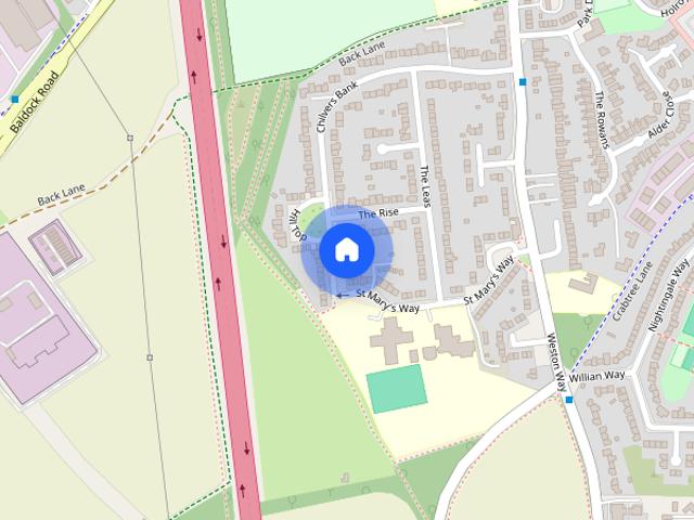 Chilvers Bank, Baldock, SG7