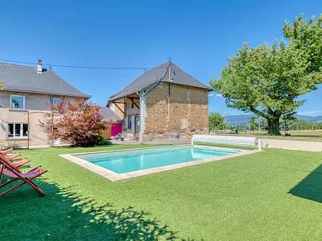Chimilin 38490 Achat / Vente maison 12 pièces t12 piscine jardin