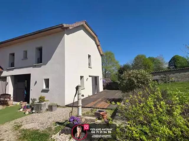 Chimilin 38490 Achat / Vente maison 13 pièces t13 jardin terrasse