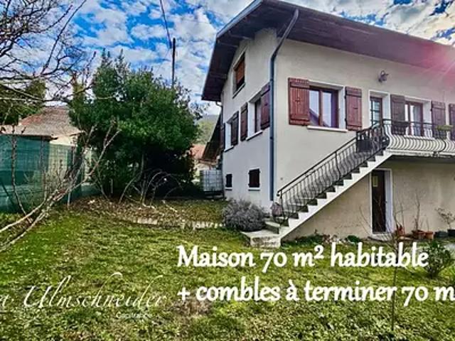 Chindrieux 73310 Achat / Vente maison 3 pièces t3 jardin balcon
