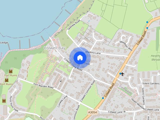Chine Close, Colwell, Freshwater