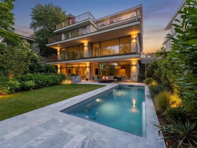 CHIPPERFIELD APARTMENT: Exklusive Gartenresidenz mit Pool