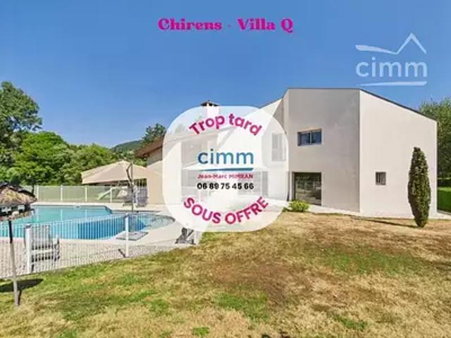 Chirens 38850 Achat / Vente maison 6 pièces t6 piscine