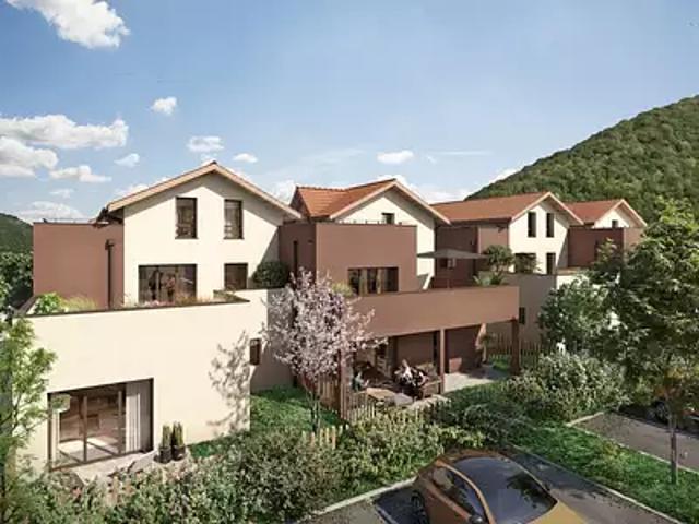 Chirens 38850 Achat / Vente appartement neuf 3 pièces t3 jardin terrasse