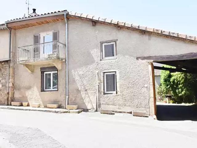 Chiroubles 69115 Achat / Vente maison 4 pièces t4 jardin cave