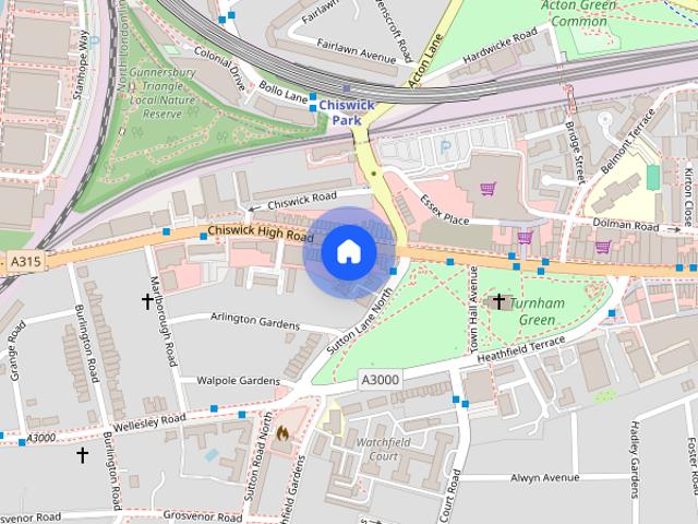 Chiswick High Road, Gunnersbury, London, W4