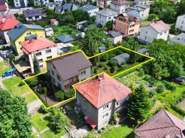 Solidny dom 153 m2 z potencjałem, garaż, 9 arów, Chrzanów