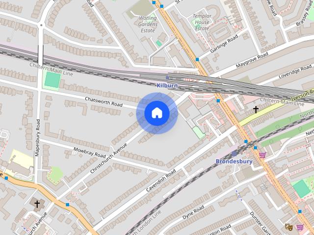 Christchurch Avenue, Brondesbury, London, NW6