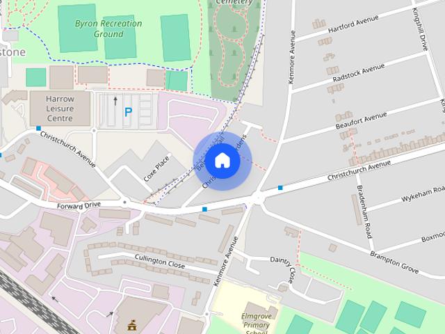 Christchurch Gardens, Harrow, Middlesex, HA3