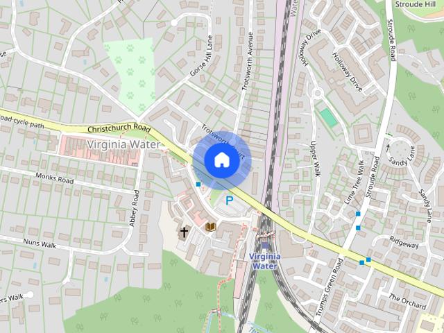 Christchurch Road, Virginia Water, Surrey, GU25