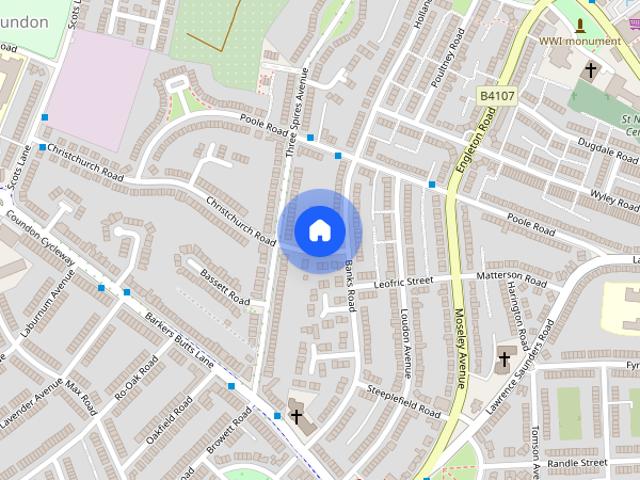 Christchurch Road, Coundon, Coventry, Midlands