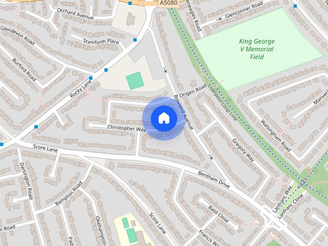 Christopher Way, Childwall, Liverpool, Merseyside, L16