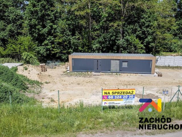 Zapraszam do obejrzenia nowoczesnego domu 55 m² na dużej działce 1412 m²