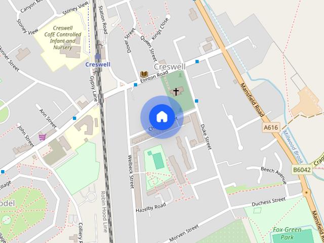 Church Street, Creswell, Worksop, Nottinghamshire, S80