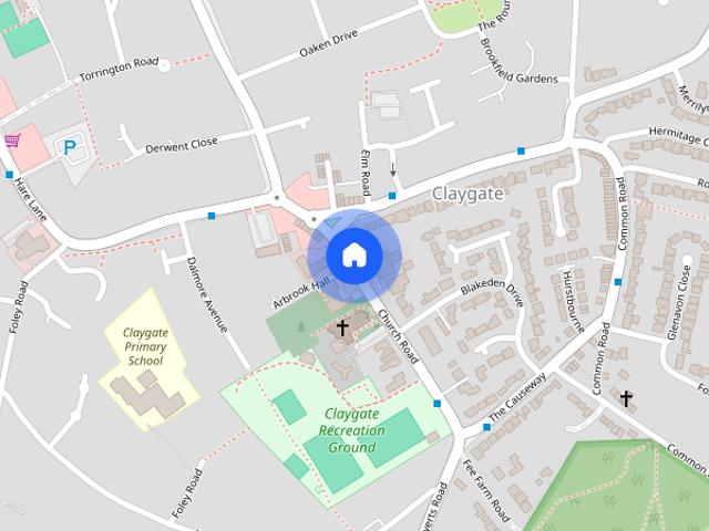 Church Road, Claygate, Esher